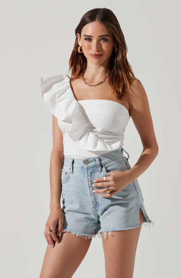 Malena One Shoulder Bodysuit